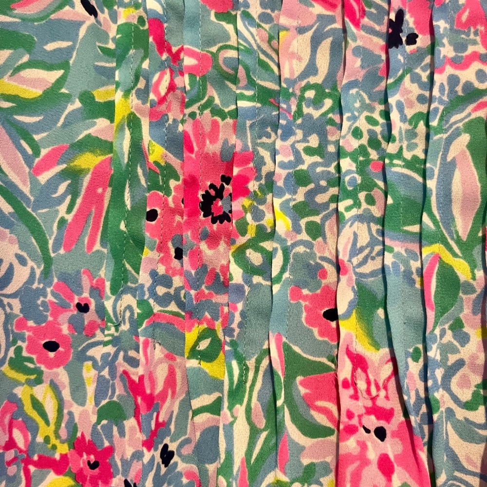 Lilly Pulitzer Marlina Tunic Top,  Large - Picture 2 of 2